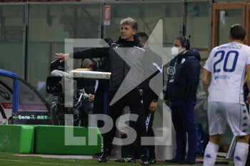 2021-03-02 - Baroni Marco Head coach Reggina - REGGINA VS EMPOLI FC - ITALIAN SERIE B - SOCCER