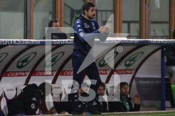 2021-03-02 - Dionisi Alessio Head coach Empoli - REGGINA VS EMPOLI FC - ITALIAN SERIE B - SOCCER