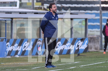 2021-03-06 - Head coach of Pisa Luca D'Angelo - AC PISA VS REGGINA - ITALIAN SERIE B - SOCCER