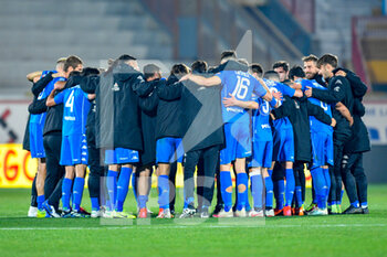 2021-03-13 - Empoli FC celebrate the winner match - RL VICENZA VS EMPOLI FC - ITALIAN SERIE B - SOCCER
