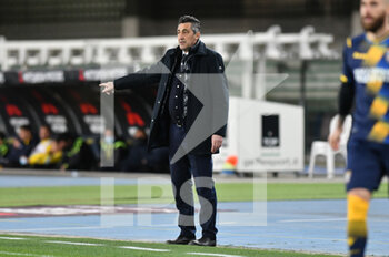 2021-03-16 - Alfredo Aglietti Chevo's coach - AC CHIEVOVERONA VS FROSINONE CALCIO - ITALIAN SERIE B - SOCCER