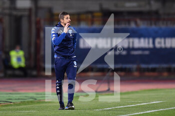 2021-03-16 - Alessio Dionisi (allenatore Empoli) - EMPOLI FC VS PORDENONE CALCIO - ITALIAN SERIE B - SOCCER