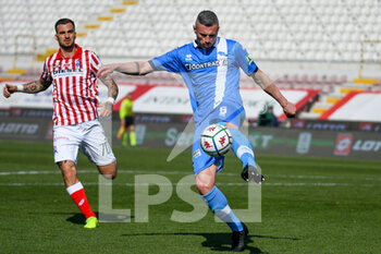2021-03-20 - Mirko Drudi (Pescara) in action - LR VICENZA VS PESCARA CALCIO - ITALIAN SERIE B - SOCCER
