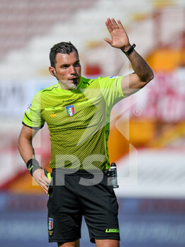 2021-03-20 - The referee of the match Lorenzo Illuzzi - LR VICENZA VS PESCARA CALCIO - ITALIAN SERIE B - SOCCER
