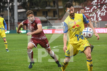 2021-03-21 - Cionek Thiago Reggina    Garritano Luca Chievo Verona - REGGINA VS CHIEVO - ITALIAN SERIE B - SOCCER