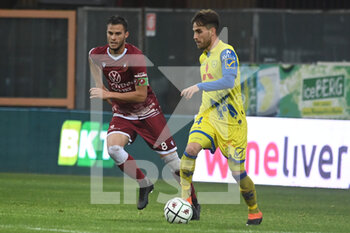 2021-03-21 - Palmiero Luca Chievo Verona Crisetig Lorenzo Reggina - REGGINA VS CHIEVO - ITALIAN SERIE B - SOCCER