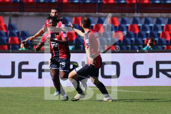 2021-04-02 - Ben Lhassine Kone (Cosenza Calcio) esulta dopo aver messo a segno il goal - COSENZA VS ASCOLI - ITALIAN SERIE B - SOCCER
