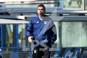 2021-04-05 - L'allenatore del Pisa Luca D'Angelo - PISA VS LECCE - ITALIAN SERIE B - SOCCER