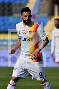 2021-04-05 - Massimo Coda (Lecce) autore del gol partita - PISA VS LECCE - ITALIAN SERIE B - SOCCER
