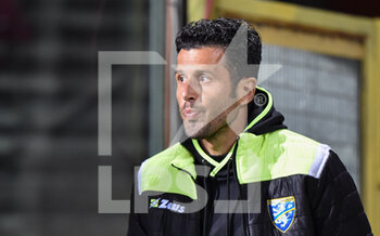 2021-04-05 - L'allenatore del Frosinone Calcio Fabio Grosso - SALERNITANA VS FROSINONE - ITALIAN SERIE B - SOCCER