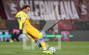 2021-04-05 - Francesco Bardi (22) Frosinone Calcio - SALERNITANA VS FROSINONE - ITALIAN SERIE B - SOCCER