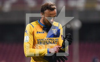 2021-04-05 - Francesco Bardi (22) Frosinone Calcio - SALERNITANA VS FROSINONE - ITALIAN SERIE B - SOCCER
