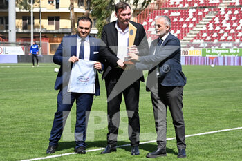 2021-04-11 - Massimo Taibi sporting director Reggina, award ceremony for the best sporting director of Lega Pro - REGGINA 1914 VS LR VICENZA - ITALIAN SERIE B - SOCCER