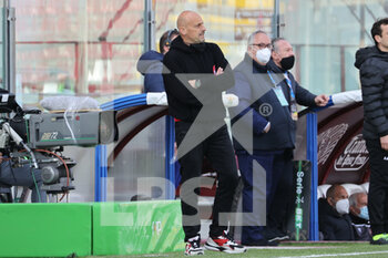 2021-04-11 - Di Carlo Domenico coach Vicenza - REGGINA 1914 VS LR VICENZA - ITALIAN SERIE B - SOCCER