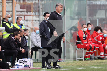 2021-04-17 - Baroni Marco allenatore Reggina - REGGINA VS REGGIANA - ITALIAN SERIE B - SOCCER