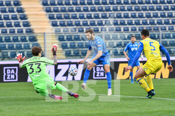 2021-04-27 - Gol di Leonardo Mancuso (Empoli) - EMPOLI VS CHIEVO - ITALIAN SERIE B - SOCCER