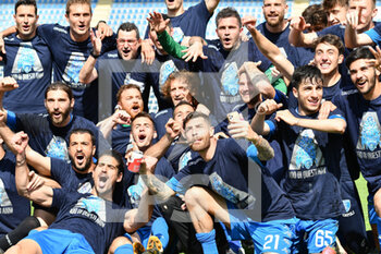 2021-05-04 - I giocatori dell'Empoli festeggiano la promozione in serie A - EMPOLI VS COSENZA - ITALIAN SERIE B - SOCCER