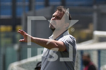 2021-05-04 - L'allenatore del Pisa Luca D'Angelo - PISA VS VENEZIA - ITALIAN SERIE B - SOCCER