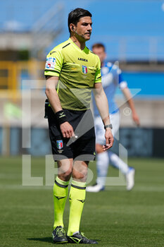 2021-05-07 - Il direttore di gara, l’arbitro Gianluca Manganiello (Pinerolo) - BRESCIA VS PISA - ITALIAN SERIE B - SOCCER