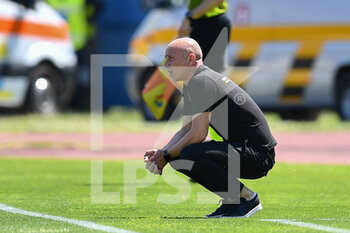 2021-05-10 - Eugenio Corini (allenatore Lecce) - EMPOLI FC VS US LECCE - ITALIAN SERIE B - SOCCER
