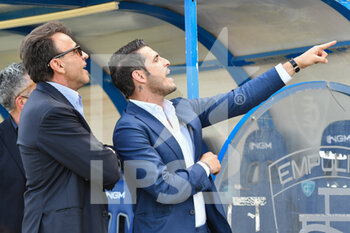 2021-05-10 - Fabrizio Corsi (presidente Empoli) e Pietro Accardi (direttore sportivo Empoli) - EMPOLI FC VS US LECCE - ITALIAN SERIE B - SOCCER