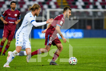 2021-05-13 - Marco Rosafio (Cittadella) in avanzamento seguito da Birkir Bjarnason (Brescia FC) - PRELIMINARE PLAYOFF - CITTADELLA VS BRESCIA - ITALIAN SERIE B - SOCCER