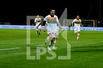 2021-05-23 - Francesco Di Mariano ( Venezia FC) celebrates after scoring a goal 0-1 - FINALE PLAYOFF - CITTADELLA VS VENEZIA - ITALIAN SERIE B - SOCCER