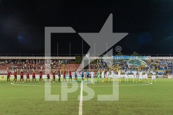 2019-08-24 - Le squadre a centrocampo - PONTEDERA VS CARRARESE - ITALIAN SERIE C - SOCCER