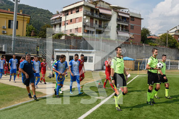 2019-09-01 - Le squadre entrano in campo - CARRARESE VS ALESSANDRIA - ITALIAN SERIE C - SOCCER