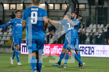 2019-10-30 - esultanza per la rete di Beltrame Stefano - PRO VERCELLI VS JUVE U23 - ITALIAN SERIE C - SOCCER