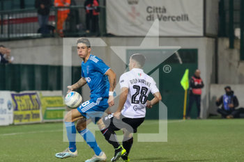 2019-10-30 - Di Pardo Alessandro  (J) e Romairone Alessandro ( Pro ) - PRO VERCELLI VS JUVE U23 - ITALIAN SERIE C - SOCCER