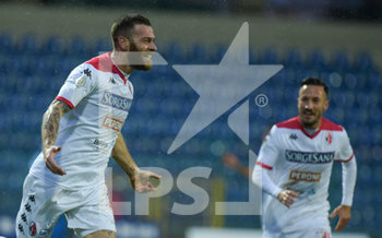 2019-11-17 - Antenucci (7) esulta dopo aver messo a segno il goal  dello 0-1 - PAGANESE VS BARI 0-1 - ITALIAN SERIE C - SOCCER