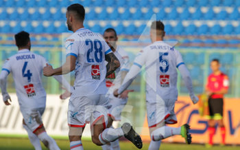 2019-12-11 - Jacopo Dall'Oglio (23) Calcio Catania esulta dopo aver messo a segno il goal del  2 1 - PAGANESE VS CATANIA - ITALIAN SERIE C - SOCCER