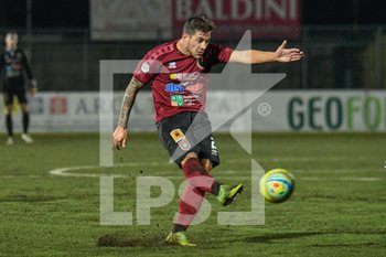 2019-12-11 - Edoardo Pavan (P) al tiro - PONTEDERA VS LECCO - ITALIAN SERIE C - SOCCER