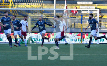 2020-01-11 - Antonio Matera (21) Cavese 1919 esulta dopo aver messo a segno il goal dell 1 0 - CAVESE VS REGGINA - ITALIAN SERIE C - SOCCER