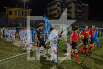 2020-01-22 - L'ingresso delle squadre - CARRARESE VS PONTEDERA - ITALIAN SERIE C - SOCCER