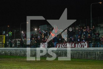 2020-01-22 - I tifosi del Pontedera festeggiano il gol del vantaggio - CARRARESE VS PONTEDERA - ITALIAN SERIE C - SOCCER