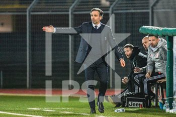 2020-02-02 - Fabio Pecchia allenatore della Juventus U23 - PONTEDERA VS JUVENTUS U23 - ITALIAN SERIE C - SOCCER