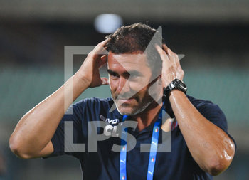 2020-06-30 - Cristiano Lucarelli (coach Calcio Catania) - PLAYOFF CATANIA VS VIRTUS FRANCAVILLA - ITALIAN SERIE C - SOCCER