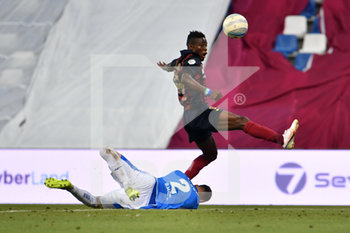 2020-07-17 - Agustus Kargbo (Reggiana) realizza gol 1-0 - REGGIANA VS NOVARA - ITALIAN SERIE C - SOCCER