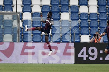 2020-07-22 - Augustus Kargbo (Reggiana) esultanza gol 1-0 - PLAYOFF - REGGIANA VS BARI - ITALIAN SERIE C - SOCCER