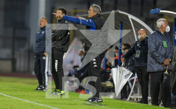 2020-10-07 - L'allenatore del SSC Bari Gaetano Auteri - CAVESE VS BARI - ITALIAN SERIE C - SOCCER