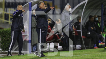 2020-10-07 - L'allenatore della Cavese 1919 Giacomo Modica - CAVESE VS BARI - ITALIAN SERIE C - SOCCER