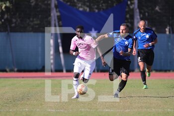 2020-10-18 - Mamadou Kanoute (Palermo FC) Andrea Cittadino (AS Bisceglie) - BISCEGLIE VS PALERMO - ITALIAN SERIE C - SOCCER