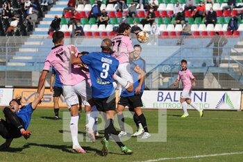 2020-10-18 - tiro Gregorio Luperini (Palermo FC) - BISCEGLIE VS PALERMO - ITALIAN SERIE C - SOCCER