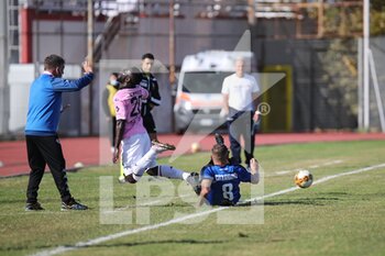 2020-10-18 - Mamadou Kanoute (Palermo FC) Andrea Cittadino (AS Bisceglie) - BISCEGLIE VS PALERMO - ITALIAN SERIE C - SOCCER