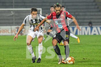 2020-10-25 - Daniel Leo (Juventus U23) e Tanasiy Kosovan (Lucchese) - LUCCHESE VS JUVENTUS U23 - ITALIAN SERIE C - SOCCER