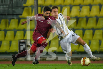 2020-11-04 - Antonio Porcino (Livorno) e Daniel Leo (Juventus U23) - LIVORNO VS JUVENTUS U23 - ITALIAN SERIE C - SOCCER