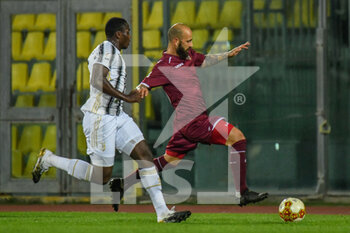 2020-11-04 - Fabio Mazzeo (Livorno) e Dauda Peeters (Juventus U23) - LIVORNO VS JUVENTUS U23 - ITALIAN SERIE C - SOCCER