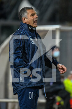 2020-11-29 - Ivan Maraia allenatore (Pontedera) - LIVORNO VS PONTEDERA - ITALIAN SERIE C - SOCCER